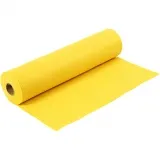 Bastelfilz, B 45 cm, Dicke 1,5-2 mm, 180-200 g, Gelb, 5 m/ 1 Rolle