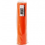 Bastelfilz, B 45 cm, Dicke 1,5 mm, 180-200 g, Orange, 5 m/ 1 Rolle