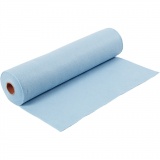 Bastelfilz, B 45 cm, Dicke 1,5 mm, 180-200 g, Hellblau, 5 m/ 1 Rolle