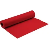 Bastelfilz, B 90 cm, Dicke 1,5-2 mm, Rot, 5 m/ 1 Rolle