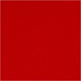Bastelfilz, B 90 cm, Dicke 1,5 mm, Rot, 5 m/ 1 Rolle