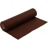 Bastelfilz, B 45 cm, Dicke 1,5-2 mm, 180-200 g, Braun, 5 m/ 1 Rolle