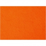 Bastelfilz, Blatt 42x60 cm, Dicke 3 mm, Orange, 1 Bl.