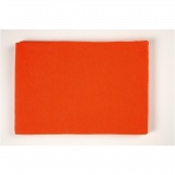 Bastelfilz, Blatt 42x60 cm, Dicke 3 mm, Orange, 1 Bl.