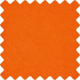 Bastelfilz, 42x60 cm, Dicke 3 mm, Orange, 1 Bl.