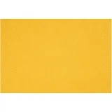 Bastelfilz, Blatt 42x60 cm, Dicke 3 mm, Gelb, 1 Bl.