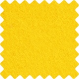 Bastelfilz, Blatt 42x60 cm, Dicke 3 mm, Gelb, 1 Bl.
