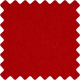 Bastelfilz, 42x60 cm, Dicke 3 mm, Rot, 1 Bl.