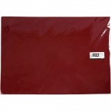 Bastelfilz, Blatt 42x60 cm, Dicke 3 mm, Altrot, 1 Bl.