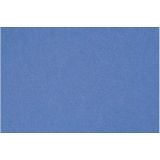 Bastelfilz, Blatt 42x60 cm, Dicke 3 mm, Blau, 1 Bl.