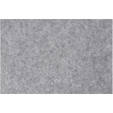 Bastelfilz, Blatt 42x60 cm, Dicke 3 mm, Grau, 1 Bl.