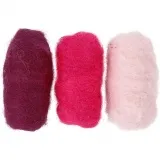 Kardierte Wolle , Harmonie in Lila-Pink, 3x10 g/ 1 Pck