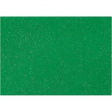 Bastelfilz, A4, Blatt 210x297 mm, Dicke 1 mm, Grün, 10 Bl./ 1 Pck