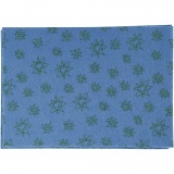 Bastelfilz, A4, Blatt 210x297 mm, Dicke 1 mm, Blau, 10 Bl./ 1 Pck