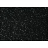 Bastelfilz, A4, Blatt 210x297 mm, Dicke 1 mm, Schwarz, 10 Bl./ 1 Pck