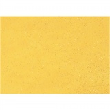 Bastelfilz, A4, Blatt 210x297 mm, Dicke 1 mm, Gelb, 10 Bl./ 1 Pck