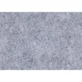 Bastelfilz, A4, Blatt 210x297 mm, Dicke 1,5-2 mm, meliert, Grau, 10 Bl./ 1 Pck