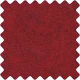 Bastelfilz, A4, 210x297 mm, Dicke 1,5-2 mm, meliert, Rot, 10 Bl./ 1 Pck