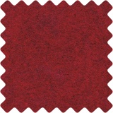 Bastelfilz, A4, Blatt 210x297 mm, Dicke 1,5-2 mm, meliert, Rot, 10 Bl./ 1 Pck