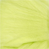 Merinowolle, Dicke 21 my, Lindgrün, 100 g/ 1 Pck