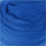 Merinowolle, Dicke 21 my, Kobaltblau, 100 g/ 1 Pck
