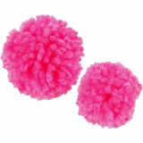 Pompon-Schablone, L 12 cm, B 5 cm, 1 Stk