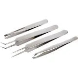 Pinzetten-Set, L 9-12 cm, 4 Stk/ 1 Pck