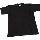 T-Shirt, B 32 cm, Größe 3-4 Jahre, Rundhalsausschnitt, 145 g, Schwarz, 1 Stk