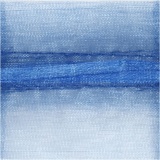 Organza-Beutel, Größe 7x10 cm, Blau, 10 Stk/ 1 Pck