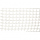 Antirutsch-Matte, B 100 cm, Weiß, 150 cm/ 1 Rolle