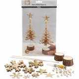 Materialset Weihnachten, Dicke 0,55 mm, Gold, 1 Set