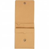 Schultertasche, H 18 cm, L 13 cm, 350 g, Hellbraun, 1 Stk