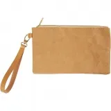 Beutel aus Lederimitat-Papier, H 18 cm, L 21 cm, 350 g, Hellbraun, 1 Stk