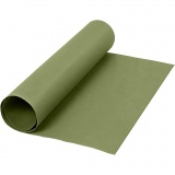 Kunstlederpapier, B: 50 cm, Einfarbig, 350 g, Grün, 1 m/ 1 Rolle