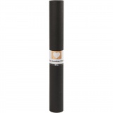 Kunstlederpapier, B 50 cm, Einfarbig, 350 g, Schwarz, 1 m/ 1 Rolle
