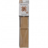 Streifen für Flechtsterne, L 44+78 cm, B 15+25 mm, 350 g, Beige, 24 Streifen/ 1 Pck