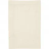 Stoffbeutel, Größe 10x15 cm, 115 g, Hellnatur, 4 Stk/ 1 Pck
