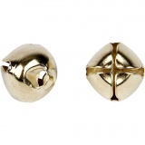 Schellen, D 8+10+13 mm, Gold, 18 sort./ 1 Pck
