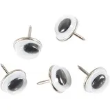 Wackelaugen, D 10 mm, 25 Stk/ 1 Pck
