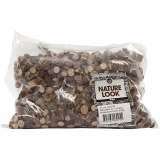 Holz-Mix, D 7-10 mm, Dicke 4-5 mm, 230 g/ 1 Pck
