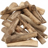 Holzstücke - Sortiment, L 6-14 cm, Dicke 15 mm, 610 g/ 1 Pck