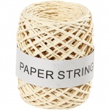 Papierkordel, Dicke 1 mm, Natur, 50 m/ 1 Rolle