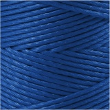 Bambuskordel, Dicke 1 mm, Blau, 65 m/ 1 Rolle