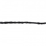 Papierkordel, Dicke 3,5-4 mm, Schwarz, 25 m/ 1 Rolle