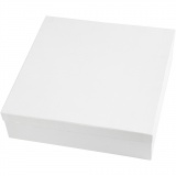 Mini-Deckelkartons (Sortiment), H 7+9 cm, Größe 4,5+6 cm, Weiß, 36 Set/ 1 Pck