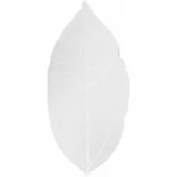 Laubblätter, L 6-8 cm, Weiß, 20 Stk/ 1 Pck