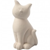 Spardose, Katze, H 14 cm, 8 Stk/ 1 Box