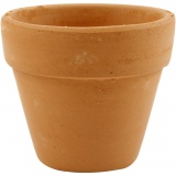 Blumentopf, H 6,5 cm, D 7 cm, 24 Stk/ 1 Pck