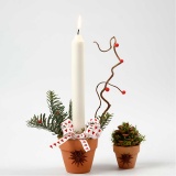 Blumentopf, H 6,5 cm, D 7 cm, 24 Stk/ 1 Pck