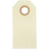 Manila-Anhänger, Größe 3x6 cm, 250 g, Creme, 1000 Stk/ 1 Pck